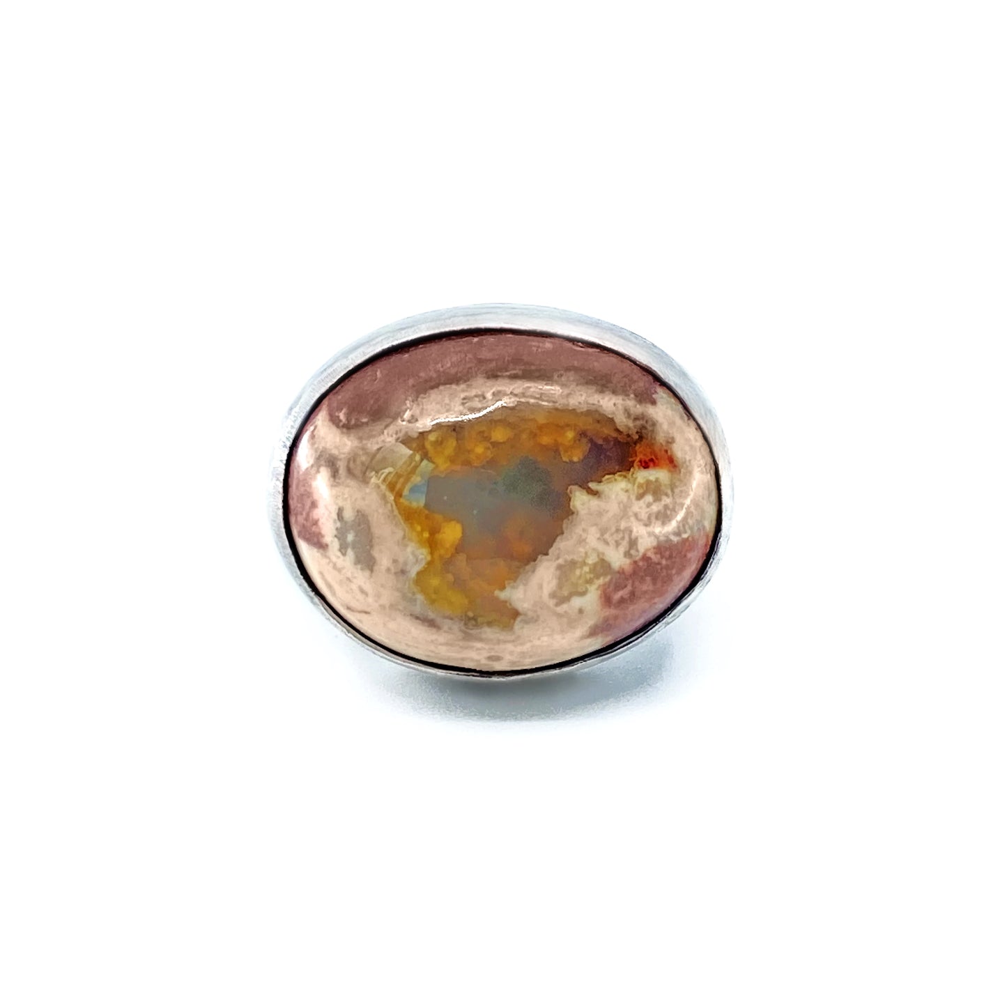 Mexican cantera opal ring