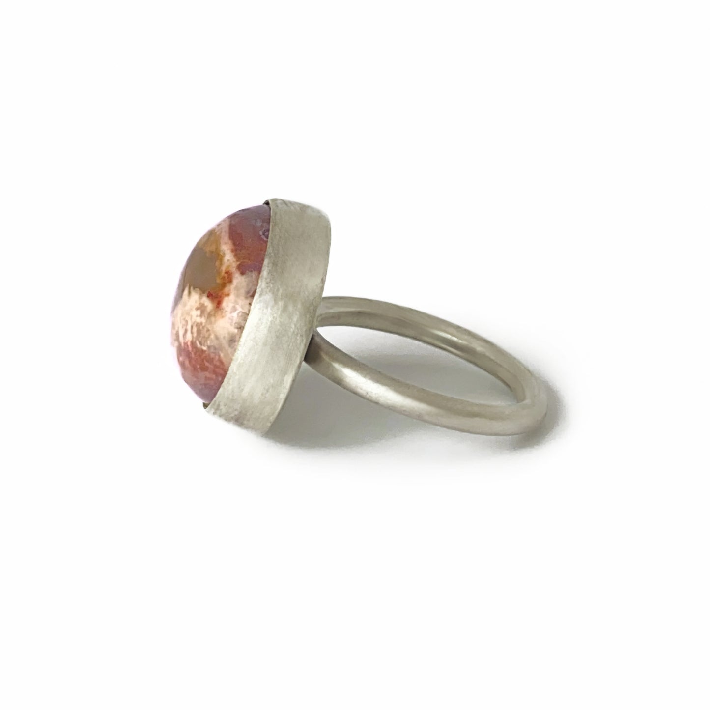 Mexican cantera opal ring