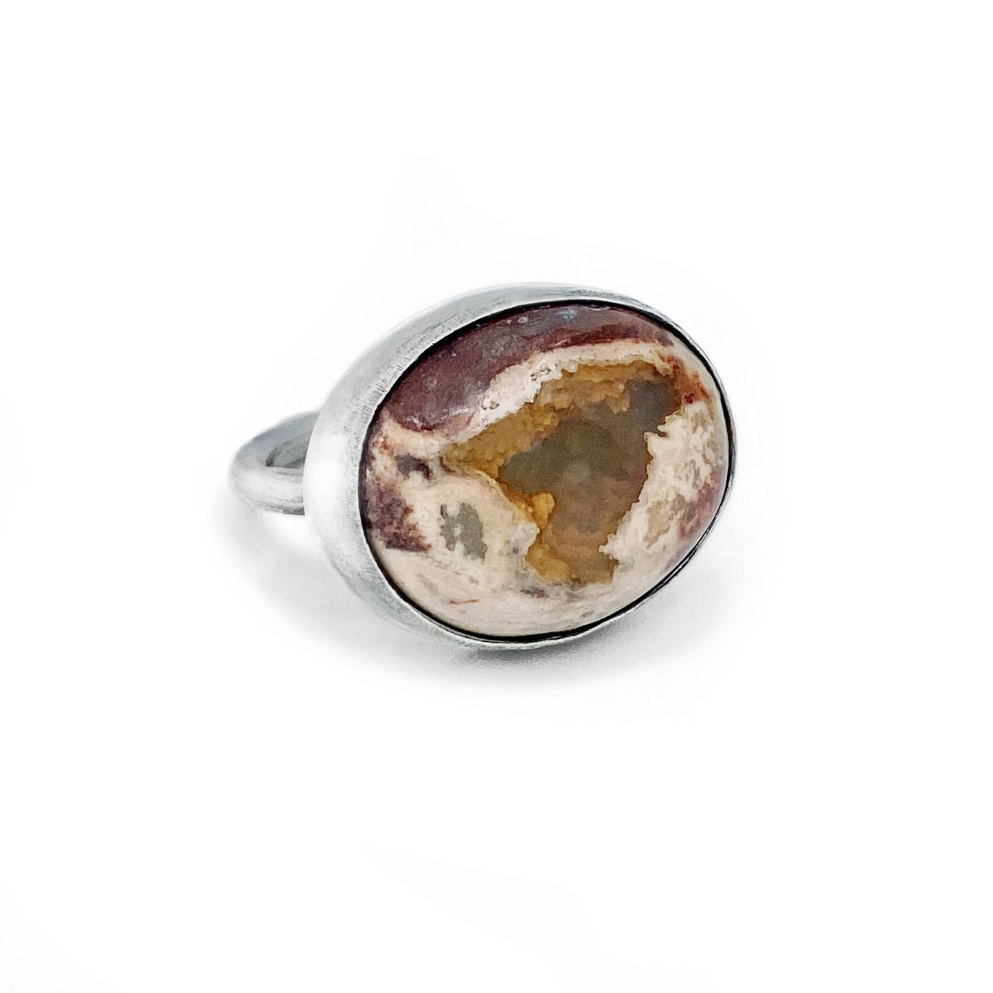 Mexican cantera opal ring